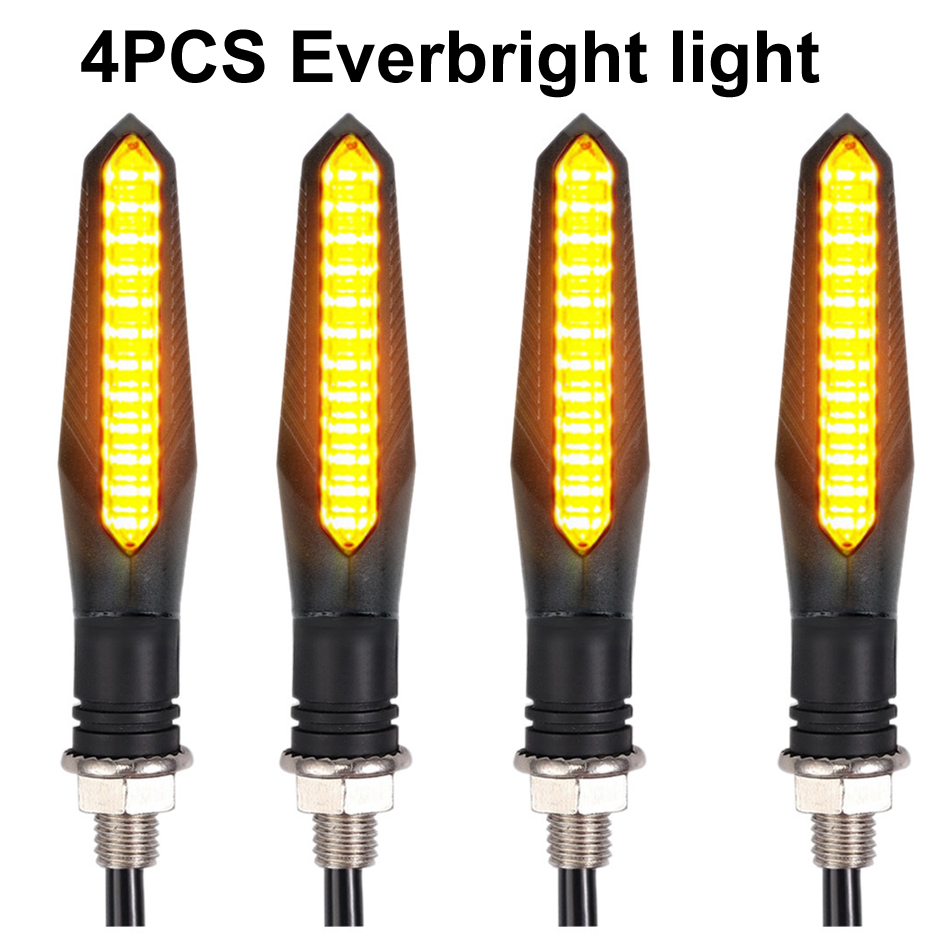 Sos Light Strobe - Clignotants LED pour moto, 4 pièces,
