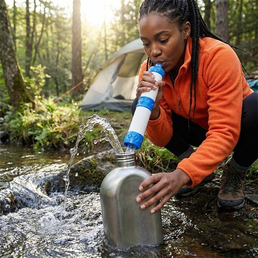 Mini Paille Filtrante pour l'E - Water Purification Straw avis et prix